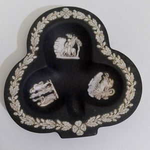 HTF Rare Black Vintage Wedgwood Club Ashtray